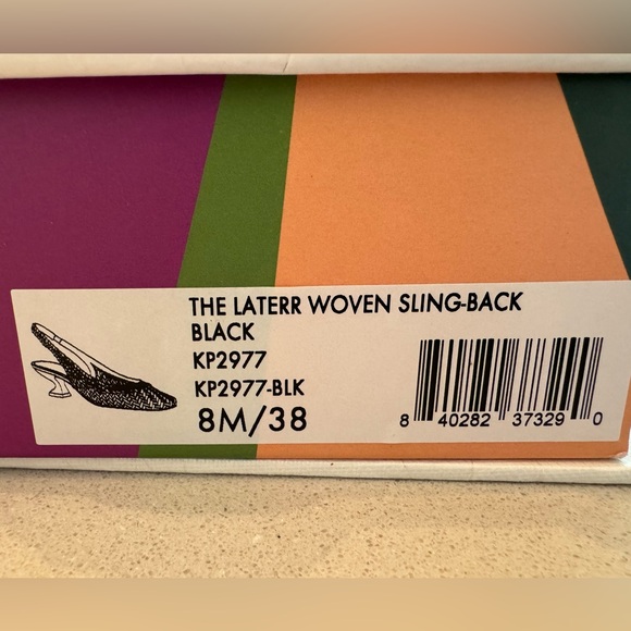 Katy Perry Laterr Woven Sling-back Pumps - Picture 3 of 8